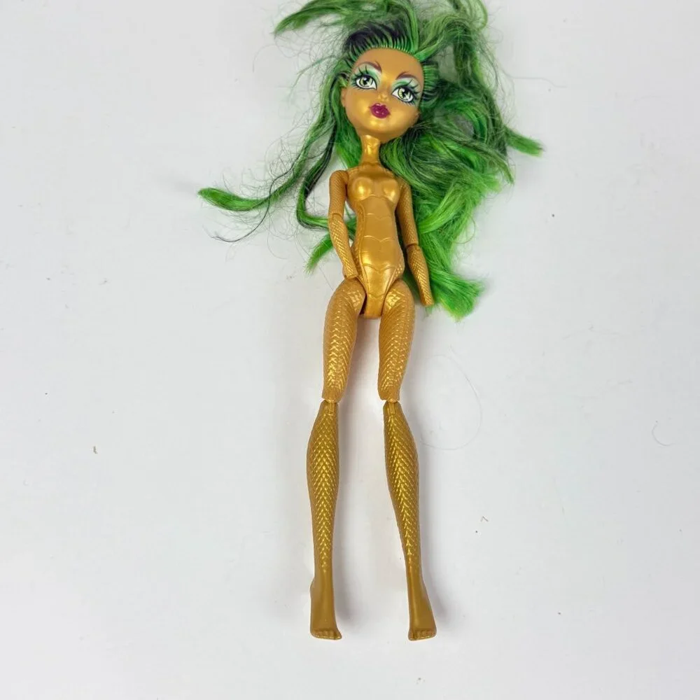 Monster High Doll Lot Of 4 Jinafire Ghouls Draculaura & Creepateria For Repair